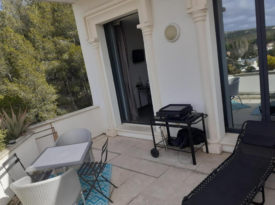 Grand Studio Terrasse De Standing, Pleine Vue Village Et Mer Carry-le-Rouet Zewnętrze zdjęcie